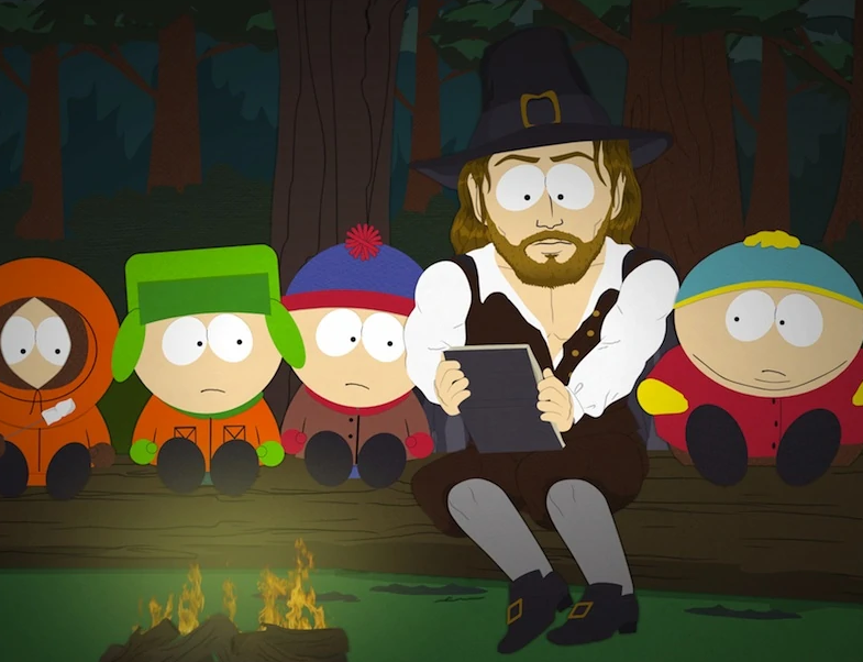 Clip dell'episodio del Ringraziamento di South Park