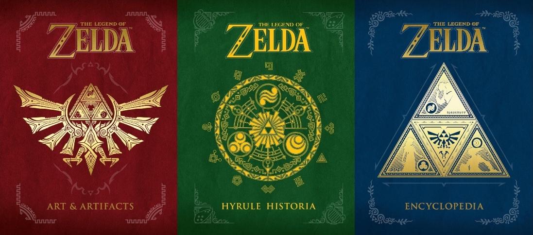 Zelda: Art & Artifacts, Zelda: Hyrule Historia, Zelda: Encyclopedia