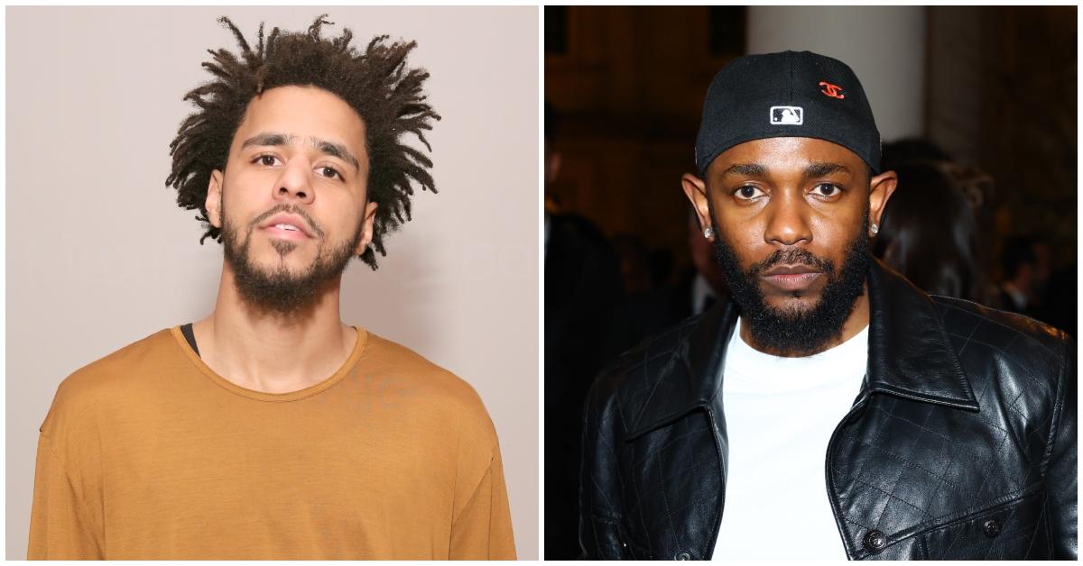 (lr): J. Cole og Kendrick Lamar