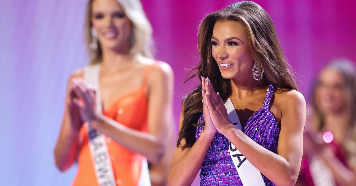 Noelia Voigt nimmt an der Wahl zur Miss Universe 2023 teil