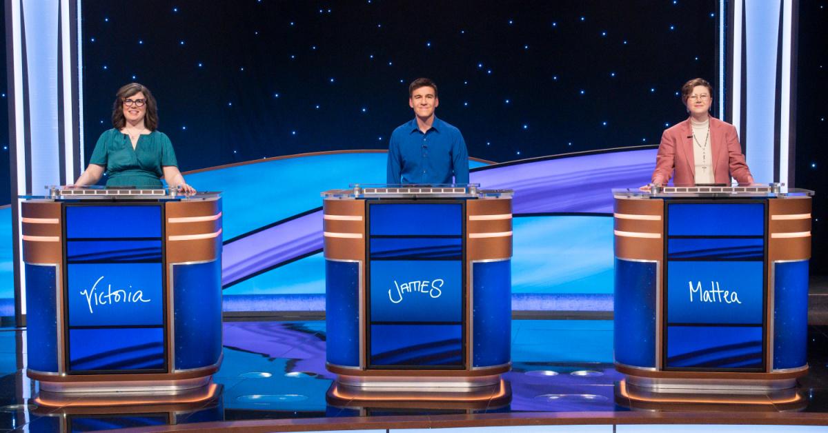 Jeopardy Masters 2024 concorrenti Victoria James Mattea