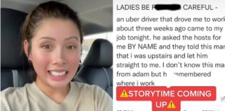 L'autista di Uber non smetteva di inviare messaggi di testo alla passeggera dopo il viaggio, quindi si è presentato a casa sua
