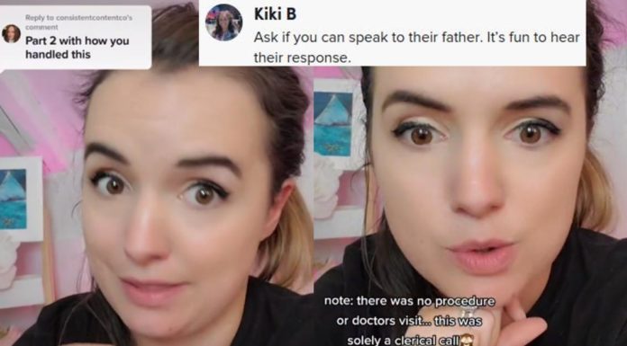 La compagnia di assicurazioni si rifiuta di parlare con una donna senza suo marito in Viral TikTok
