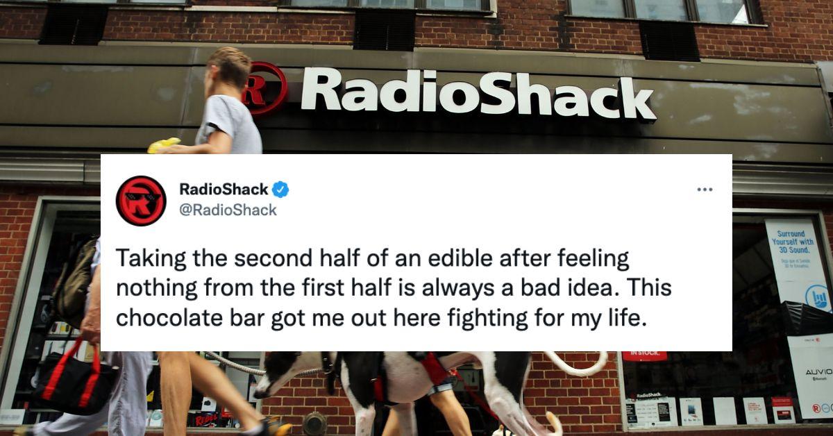 Her er hvorfor RadioShack handler med RadioWhack på Twitter
