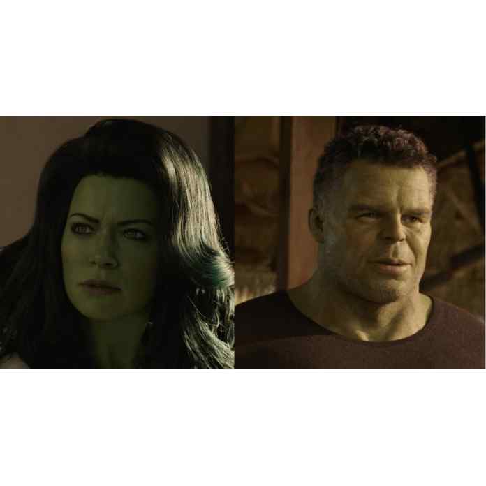 Vi lover, der sker ikke noget underligt mellem She-Hulk og Hulk
