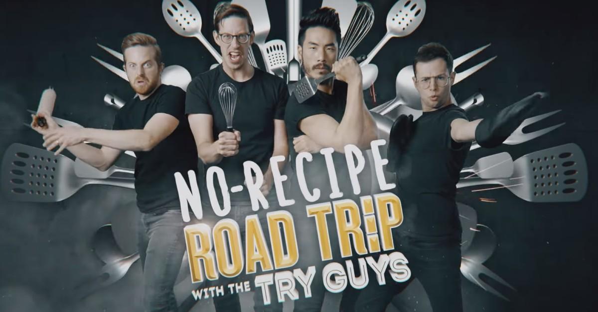 Zach och Keith spiller saftiga detaljer om "No Recipe Road Trip With the Try Guys" (EXKLUSIVT)
