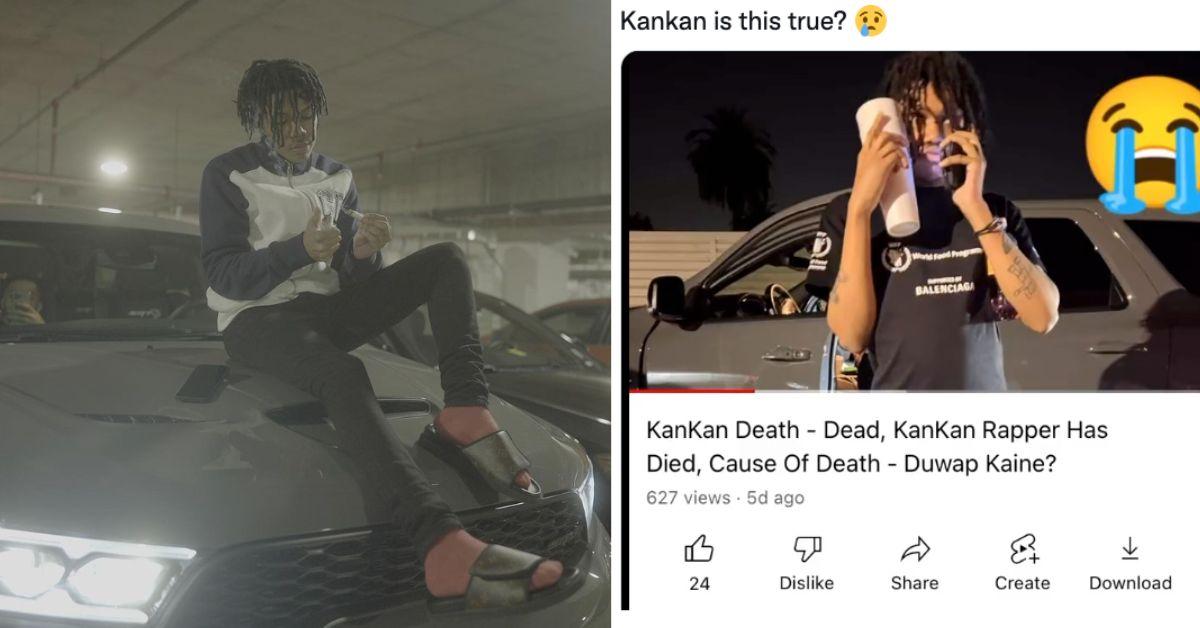  Le rappeur Kankan est-il décédé ?  Cette vidéo YouTube prétend qu'il l'a fait
