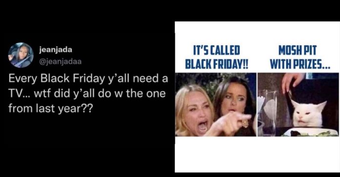 7 mèmes du Black Friday pour rire pendant que vous campez à l'extérieur de Walmart
