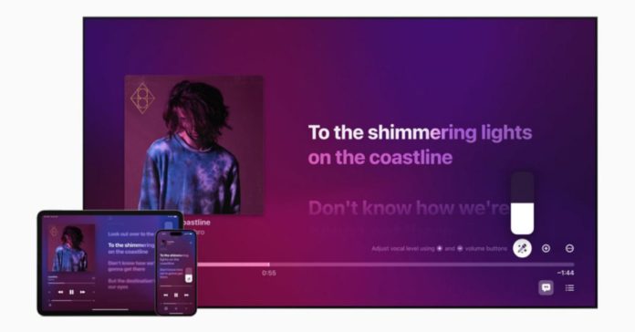 Apple Music Sing donne aux utilisateurs la possibilité d'effectuer du karaoké n'importe où

