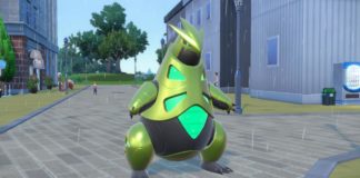 Eisendornen sind nur in Area Zero in „Pokémon Violet“ zu finden
