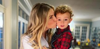  Amanda Kloots suser om sin søns skuespillerdebut i 'Fit for Christmas': "He Nailed It!"  (EKSKLUSIV)
