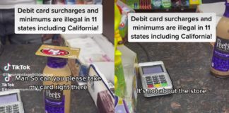 Un client appelle un supplément de carte de crédit "illégal" dans Viral TikTok
