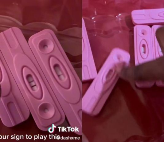 TikToker partage le jeu "Roulette de test de grossesse" de sa soirée entre filles, suscitant un débat
