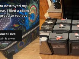 Delta schickt Frau versehentlich 13 neue Taschen, nachdem sie ihr Gepäck zerstört hat
