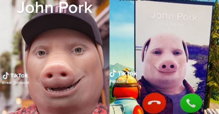 John Pork har varit ett mem långt innan han började ringa folk på TikTok
