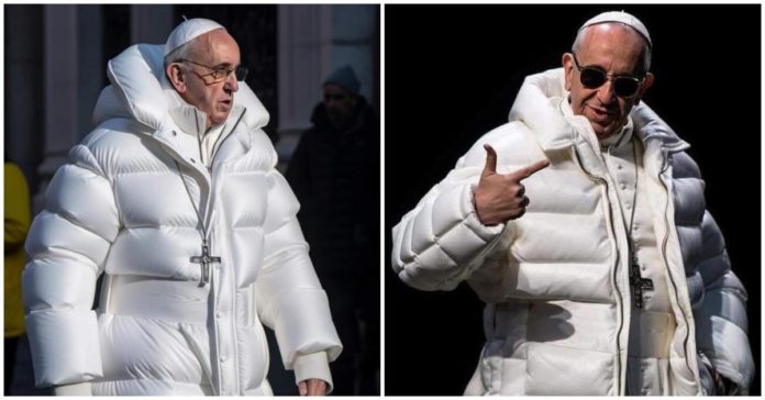Användare av sociala medier älskar påven Franciskus lustiga AI-memes
