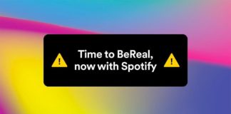 新しい Spotify との統合により、BeReals に音楽を含めることができるようになりました

