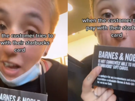 Barista Blasts clients qui essaient d'utiliser des cartes-cadeaux chez Barnes & Noble Starbucks
