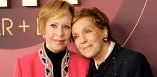 Carol Burnett och Julie Andrews är totala mål för bästa vän

