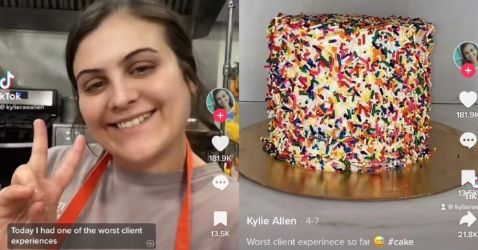  Varför tändes TikTok av en tårta?  Kylie Rae Allen 