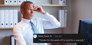 Överarbetad anställd hävdar att han fick sparken för att ha lagt upp ett meme i sin arbetschatt
