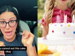 女性 "ママは恥をかく" 娘の誕生日ケーキを拒否した遊び場の親

