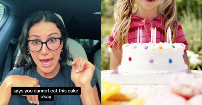 女性 "ママは恥をかく" 娘の誕生日ケーキを拒否した遊び場の親
