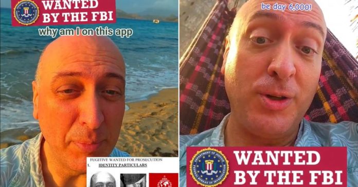 Un homme devient viral sur TikTok pour avoir prétendu être un fugitif du FBI
