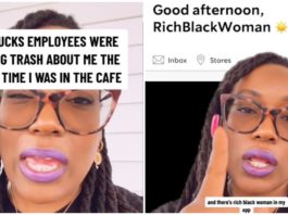 Kvinna använder app för att beställa Starbucks i butik, fångar baristor som hånar hennes namn
