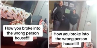  Sag was?  Ein Mann bricht in das falsche Haus ein und die sozialen Medien zeigen Mitgefühl
