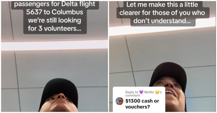 デルタ航空が旅行者にフライト変更のために 1,300 ドルを提供していることをビデオで示しています – あなたは受け入れますか?
