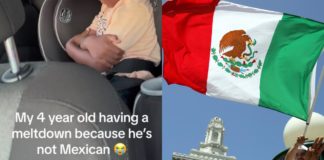 Kid kastar raseri för att han är "Inte mexikanskt" och människorna spricker upp
