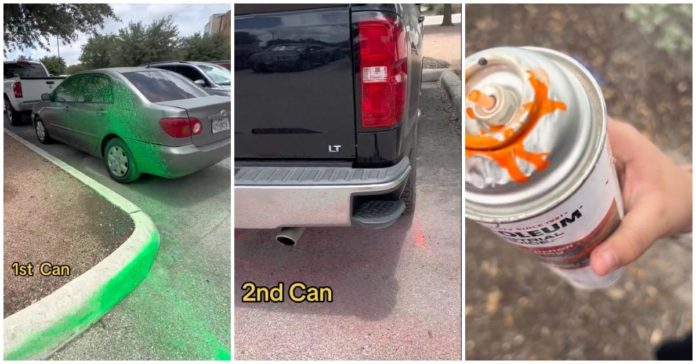 Den här videon bevisar att sprayfärg definitivt kan förstöra din bils exteriör
