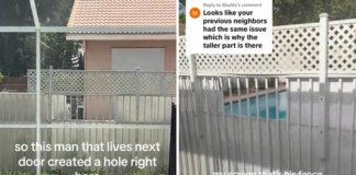"I'm So Uncomfortable Right Now" — New Homeowner Says Her Neighbor Created a Hole in Their Fence
