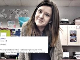 Läraren fortsätter "Ofiltrerad Rant" Handla om "Dåliga föräldravanor" Det fick henne att sluta
