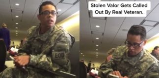 Mann wird wegen „gestohlener Tapferkeit“ angeklagt und trägt Militäruniform für bevorzugtes Boarding
