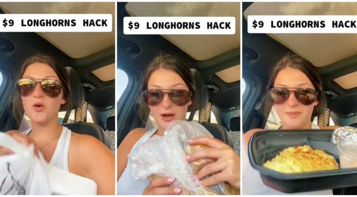 "Deshalb sage ich: Los geht’s" – Frau teilt 9-Dollar-LongHorn-Meal-Hack
