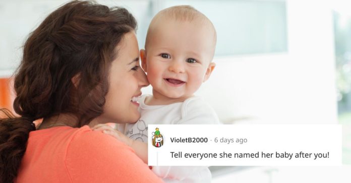 "哈哈，我取了你想要的名字！" — 女人吹嘘自己偷了朋友的婴儿名字
