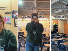教師が毎月の給料から経費を差し引いた金額を内訳、インターネットに衝撃
