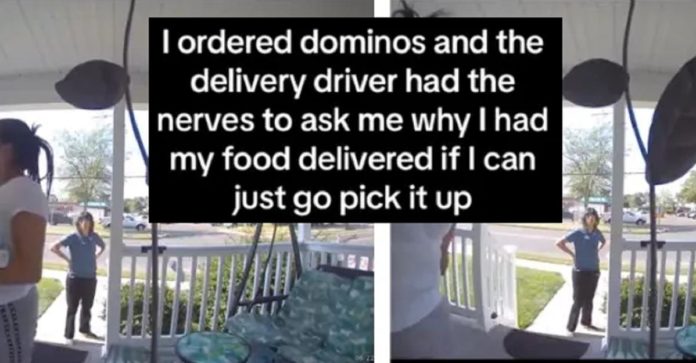 Domino's-medarbejder skammede en kvinde for at bruge levering — "Domino's er lige der"
