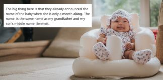 Kvinna kräver att svägerskan byter bebisnamn eftersom det är hennes sons mellannamn
