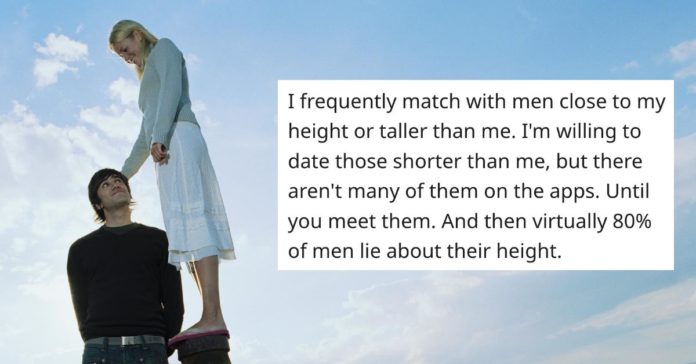 この女性は、身長を偽る背の低い男性とのデートを拒否します。これは間違っていますか?
