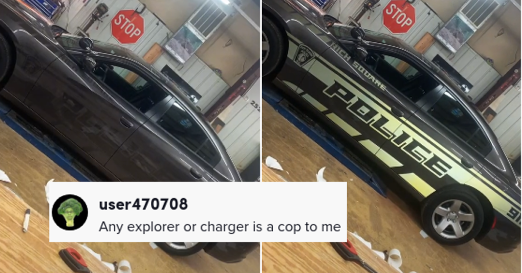 "Ghost Cop Cars" Designet til at give dig billetter sætter gang i debat — "Dette burde være ULOVLIGT"