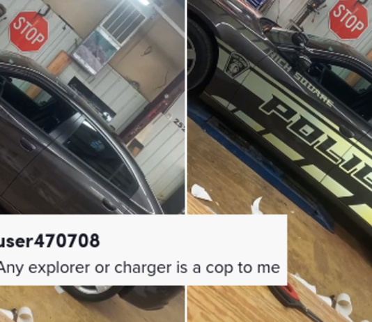 "Ghost Cop Cars" Designet til at give dig billetter sætter gang i debat — "Dette burde være ULOVLIGT"
