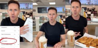 Un client révèle une quantité choquante de sucre dans un tourbillon de citrouille Dunkin — "Égal à 14 beignets glacés"

