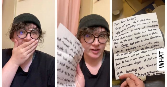  È un romanzo di Nancy Drew?  — L'inquilino trova una lettera nascosta scritta dall'occupante precedente

