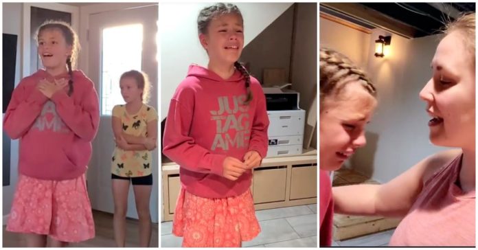 Mamma överraskar barn genom att flytta allt från sin lägenhet till ett nytt hus — Se den söta videon
