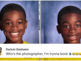 "Dette er ikke mit barn" — Skolen har føjet finer til elevens foto, og mor er ked af det
