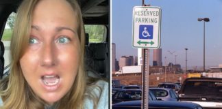 Eine Karen schrie eine Frau mit einer unsichtbaren Behinderung an, weil sie einen Behindertenparkplatz benutzt hatte
