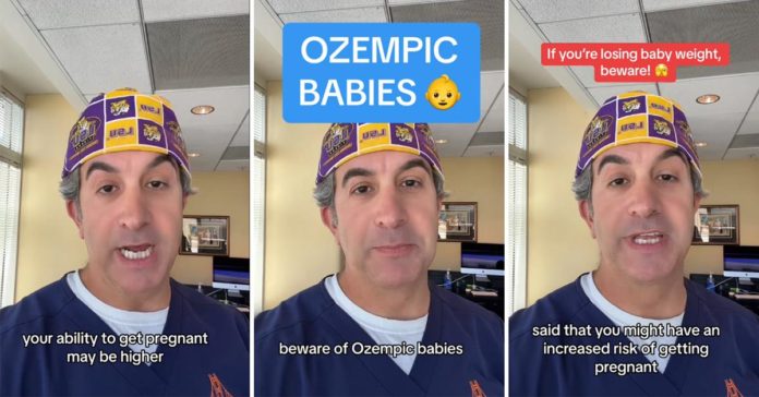 "Cuidado com os bebês Ozempic" – Médico alerta que usar Ozempic pode aumentar o risco de engravidar
